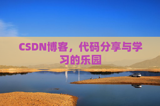 CSDN博客，代码分享与学习的乐园